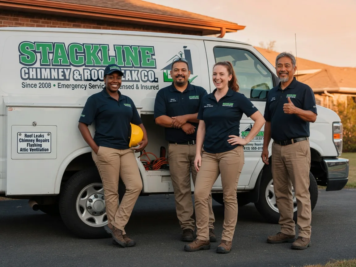 Chimney flashing repair company in Urbanna, VA